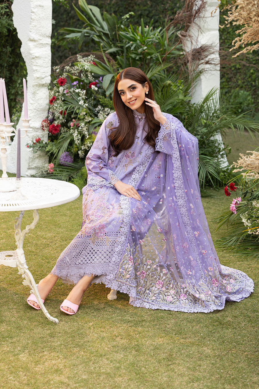 Sobia Nazir Luxury Lawn - 15A Ayla's Atelier